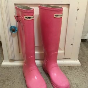 Hunter Pink Boots